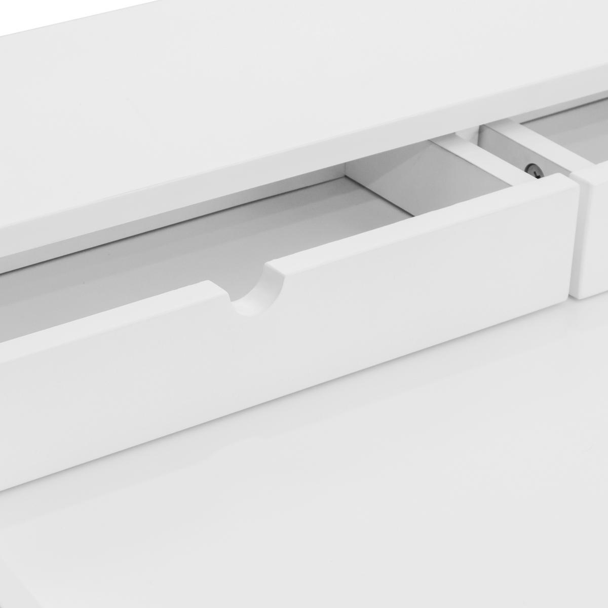 SCHREIBTISCH 120/60/76,5-86 cm  in Weiß, Eichefarben  - Eichefarben/Weiß, MODERN, Holz/Holzwerkstoff (120/60/76,5-86cm) - Novel