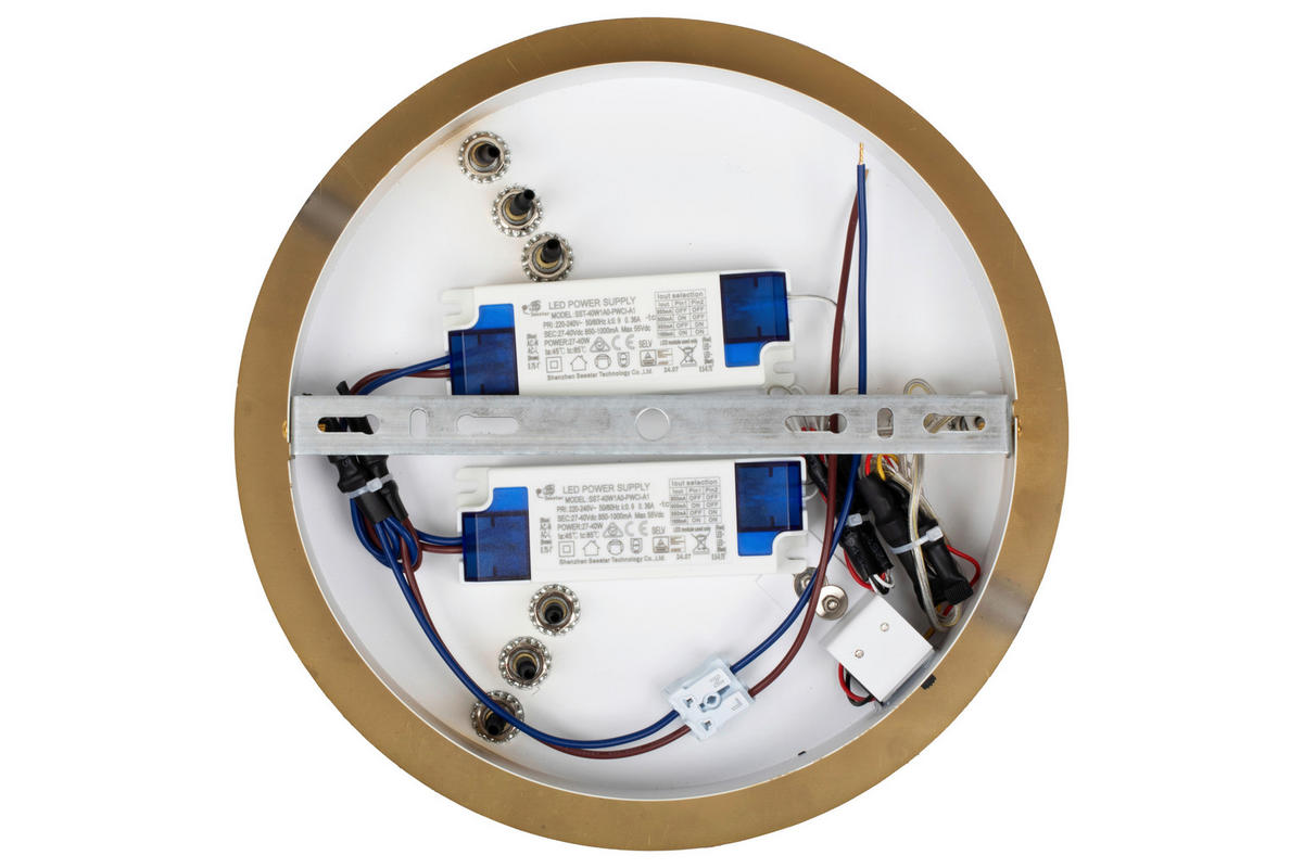 LED-HÄNGELEUCHTE 80/150 cm  - Transparent, Design, Kunststoff/Metall (80/150cm) - Glandor