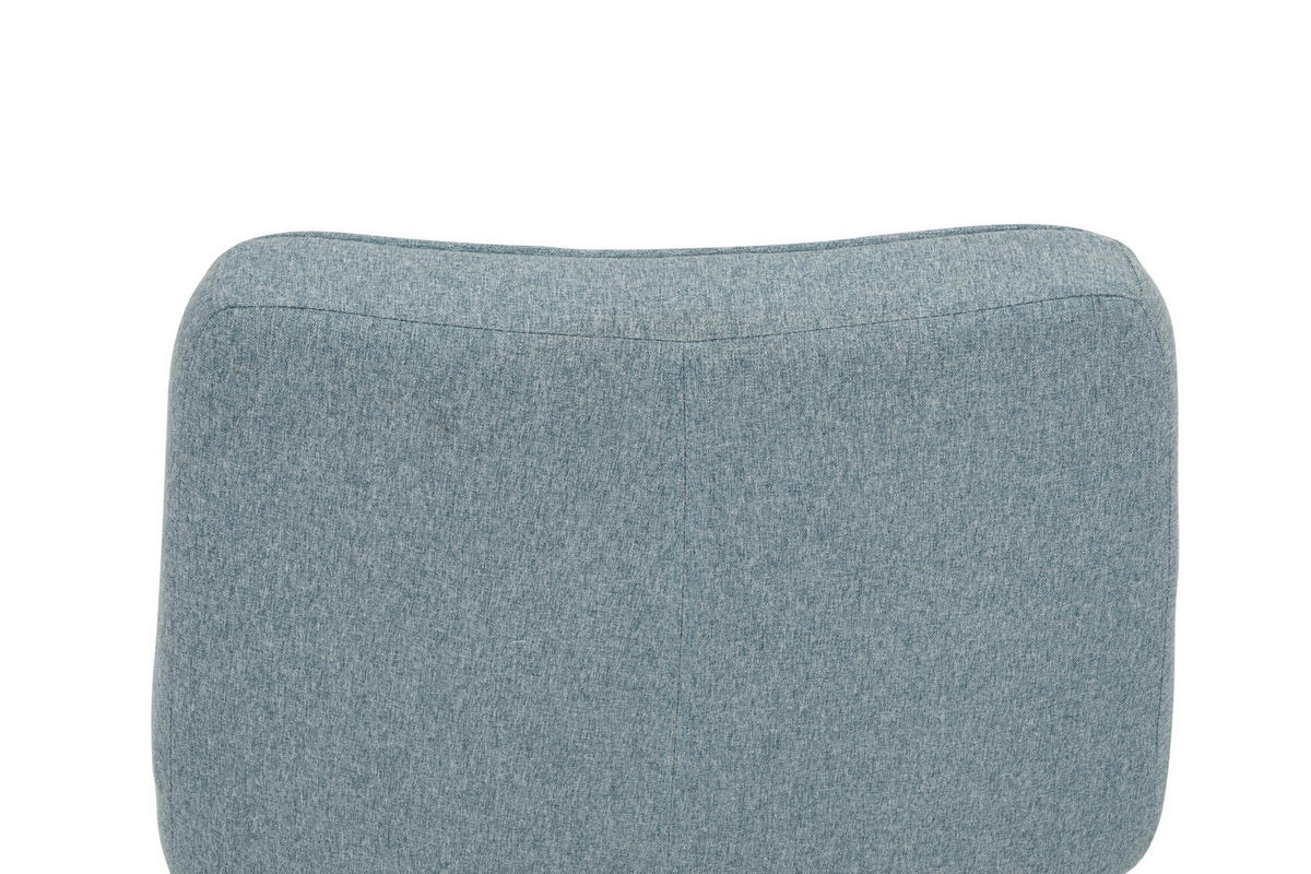 KŘESLO, textil, modrá - modrá/černá, Moderní, kov/textil (66/85/69cm) - P & B