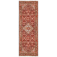 ORIENTALSKA PREPROGA HAMEDAN  Hamedan     110/300 cm     rdeča  - rdeča, Konvencionalno, tekstil (110/300cm) - Cazaris