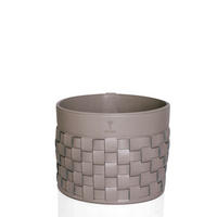 KORB - Grau, Design, Kunststoff (20,5/16/20,5cm) - Joop!
