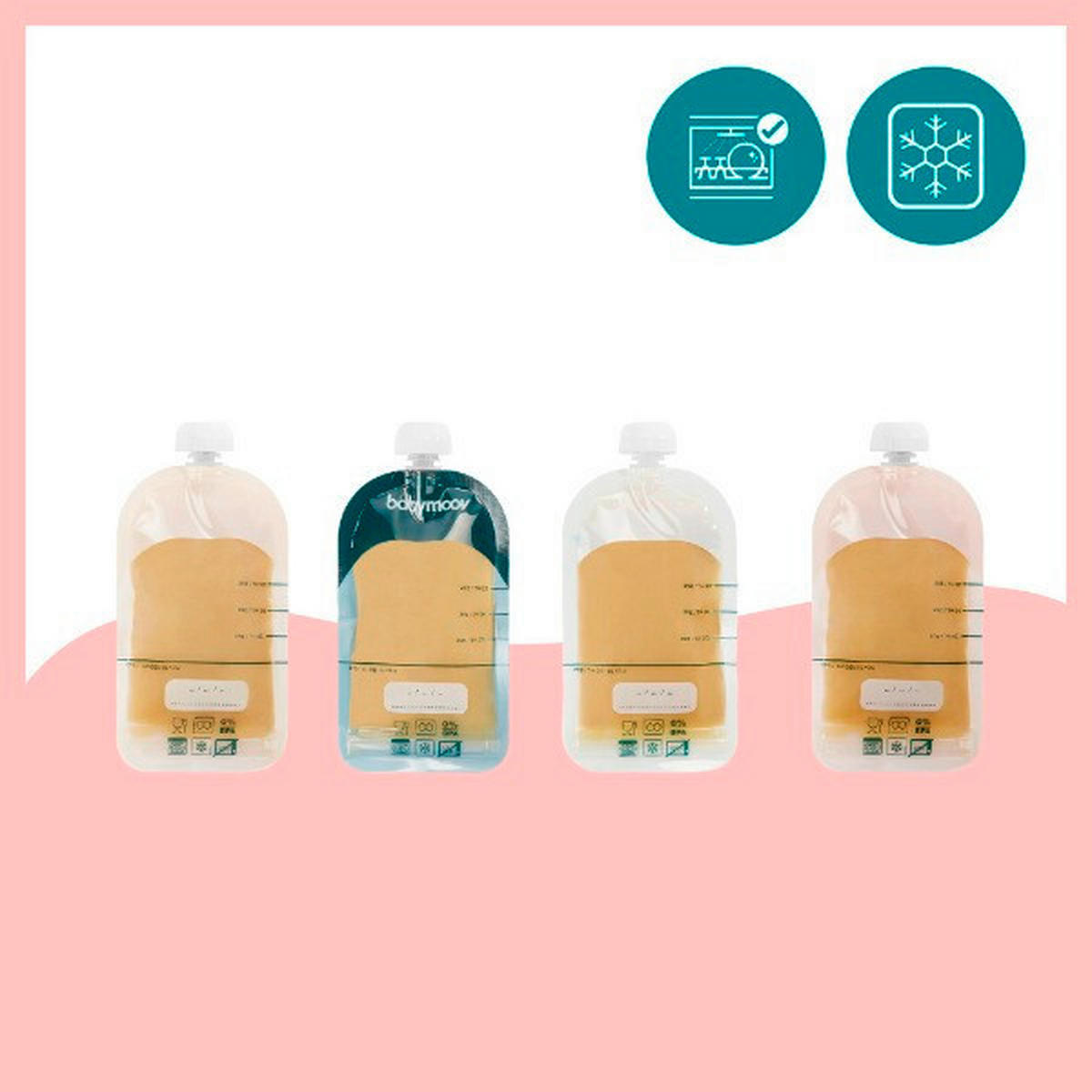 BEBI FLAŠICA ZA VODU  150 ml    - višebojna, Osnovno, plastika (12/7.5/28cm) - Babymoov