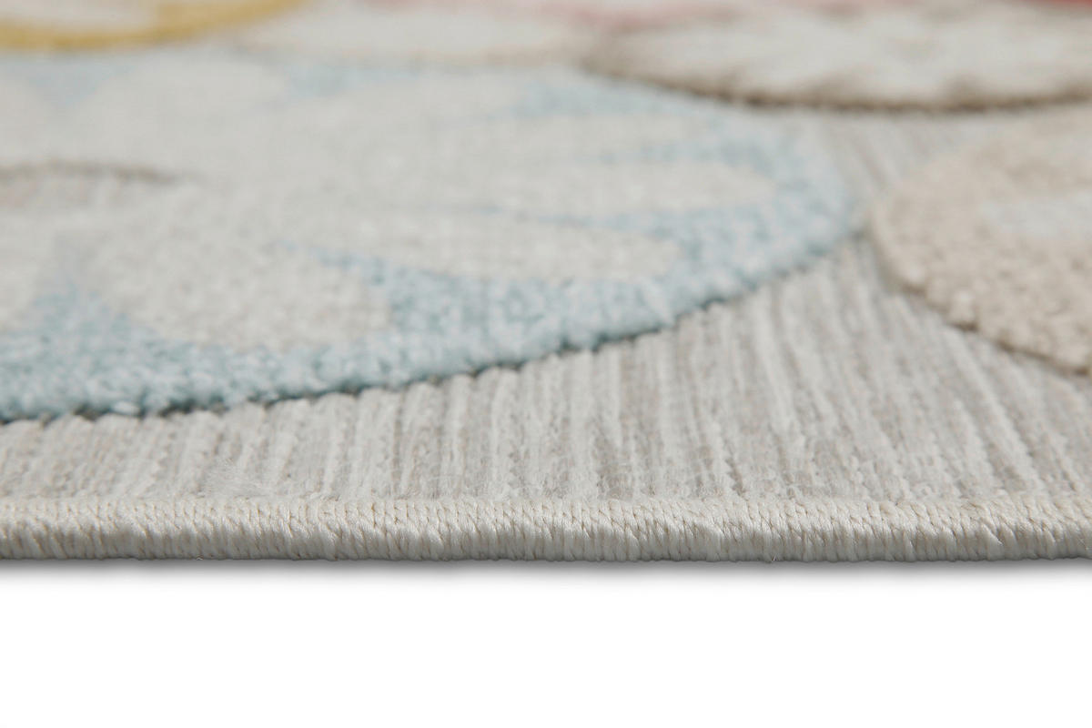 OUTDOORTEPPICH  für Terrasse und Balkon 120/170 cm Flowerdrops Multicolor  - Multicolor, Design, Textil (120/170cm) - WECON HOME