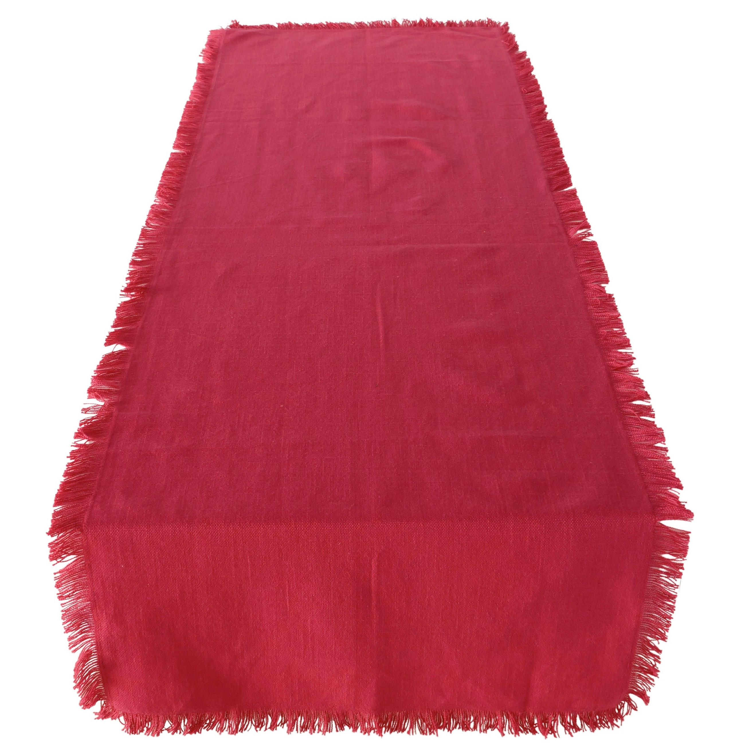 ÚZKY OBRUS, pink - pink, Basics, textil (140/40/0,5cm) - Boltze Home