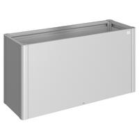HOCHBEET Belvedere  - Silberfarben, Basics, Metall (152/77/53cm) - Biohort
