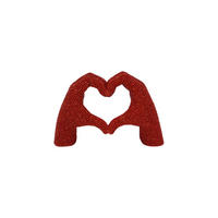 DEKOHERZ - Rot, Trend, Kunststoff (16/6.8/10cm)