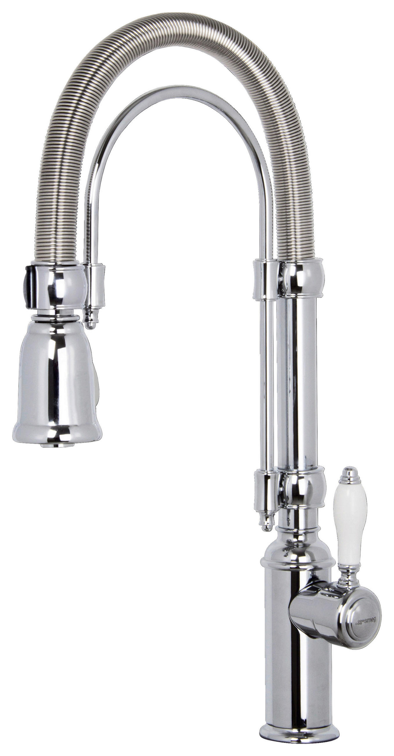 KÜCHENARMATUR - Chromfarben, Basics, Metall (10,5/55/29,4cm) - SMEG
