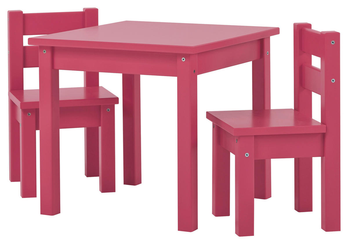 KINDERSITZGRUPPE  - Pink, MODERN, Holz - MID.YOU