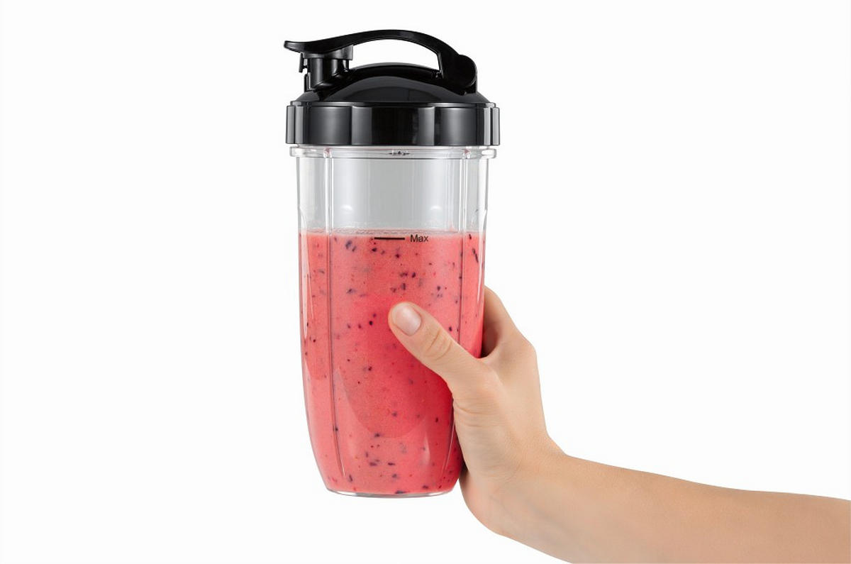 STANDMIXER GOURMETmaxx  - Transparent/Schwarz, Basics, Kunststoff/Metall (25,7/15,2/23,5cm) - GOURMETMAXX