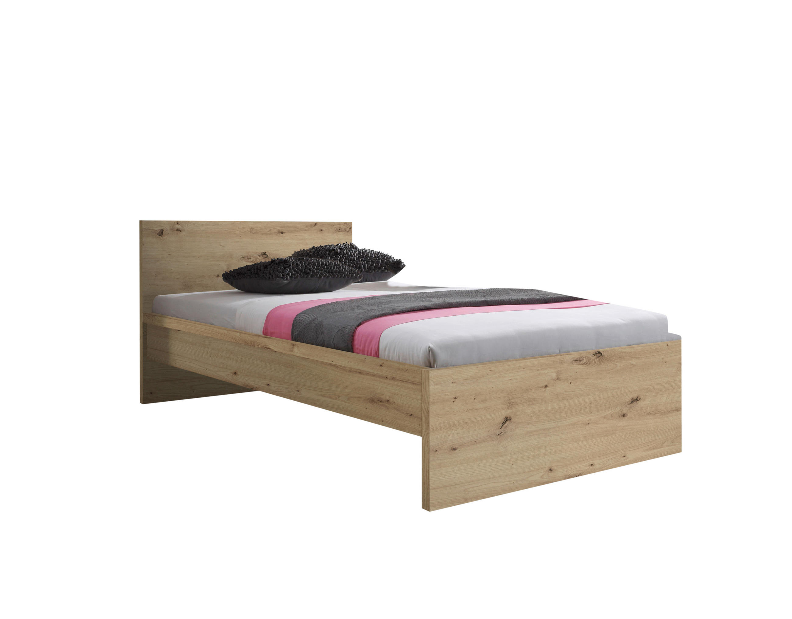 POSTEL - dub artisan, Design, kompozitní dřevo (90/200cm) - Carryhome