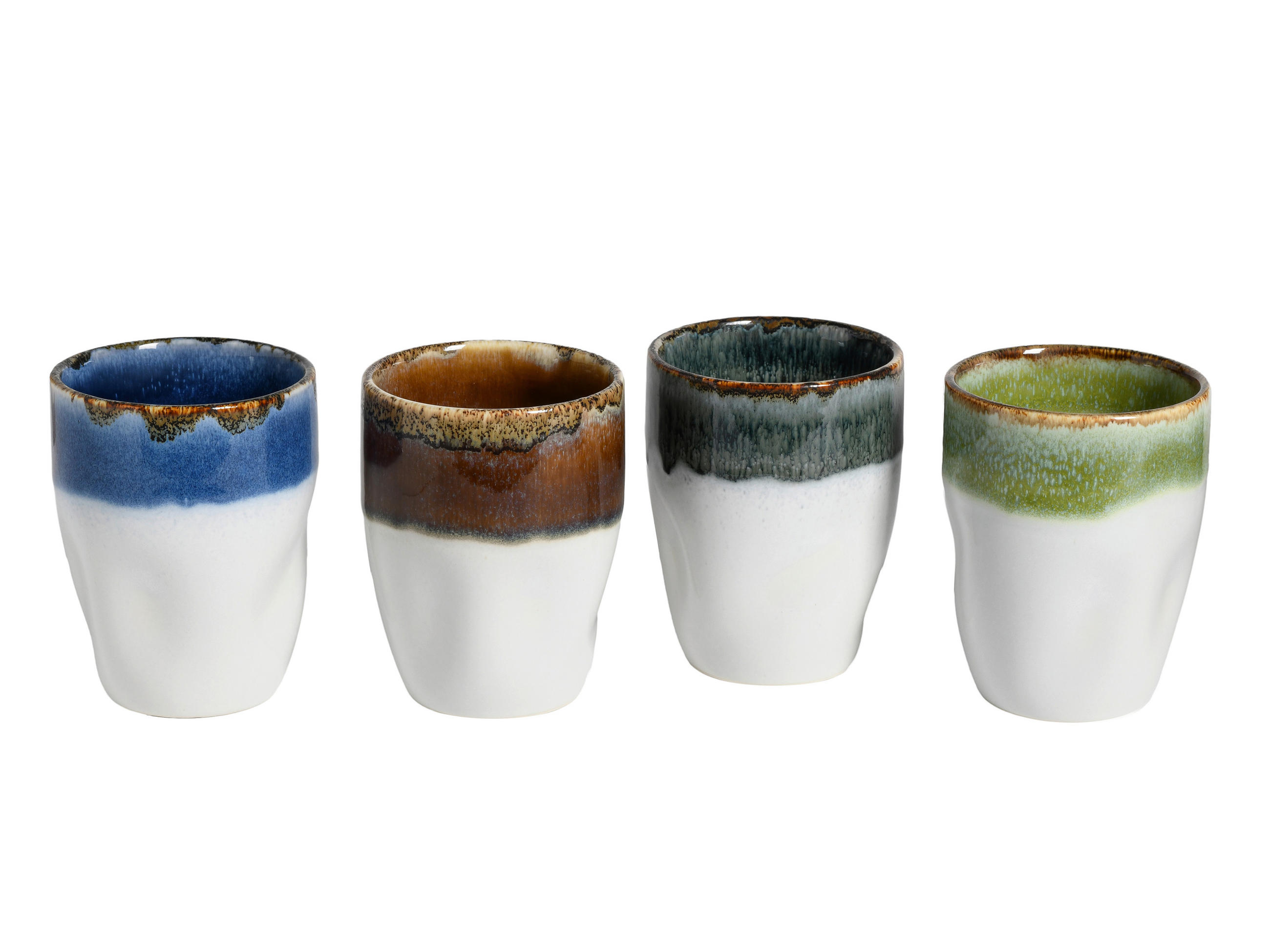 KAFFEEBECHER Squeezy Cascade  300 ml   - Multicolor, Basics, Keramik (300ml) - Creatable