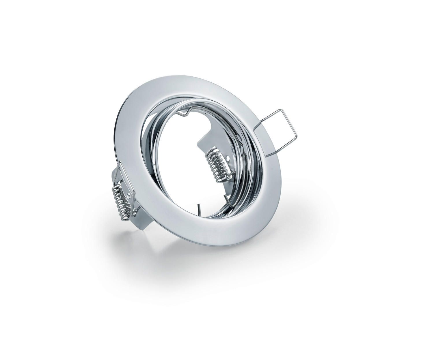 EINBAUSPOT JURA 8,3/7,0 cm   - Chromfarben, KONVENTIONELL, Metall (8,3/7,0cm) - Trio Leuchten