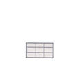 SIDEBOARD  154,2/99,1/34,9 cm  - Terracotta/Grau, MODERN, Holzwerkstoff/Kunststoff (154,2/99,1/34,9cm) - Carryhome