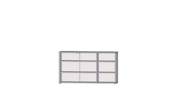 SIDEBOARD  154,2/99,1/34,9 cm  - Terracotta/Grau, MODERN, Holzwerkstoff/Kunststoff (154,2/99,1/34,9cm) - Carryhome