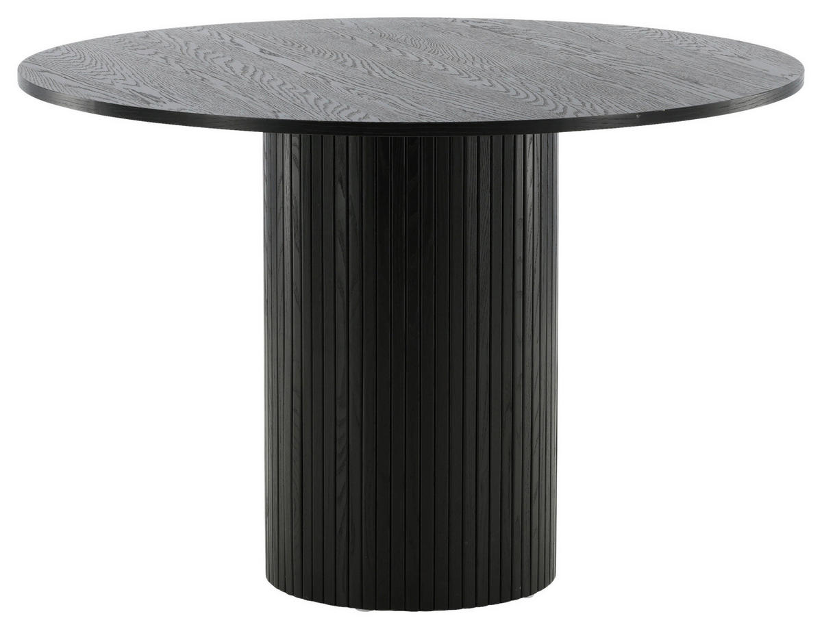 ESSTISCH in Holzwerkstoff 110/110/75 cm  - Schwarz, Design, Holzwerkstoff (110/110/75cm) - Livetastic