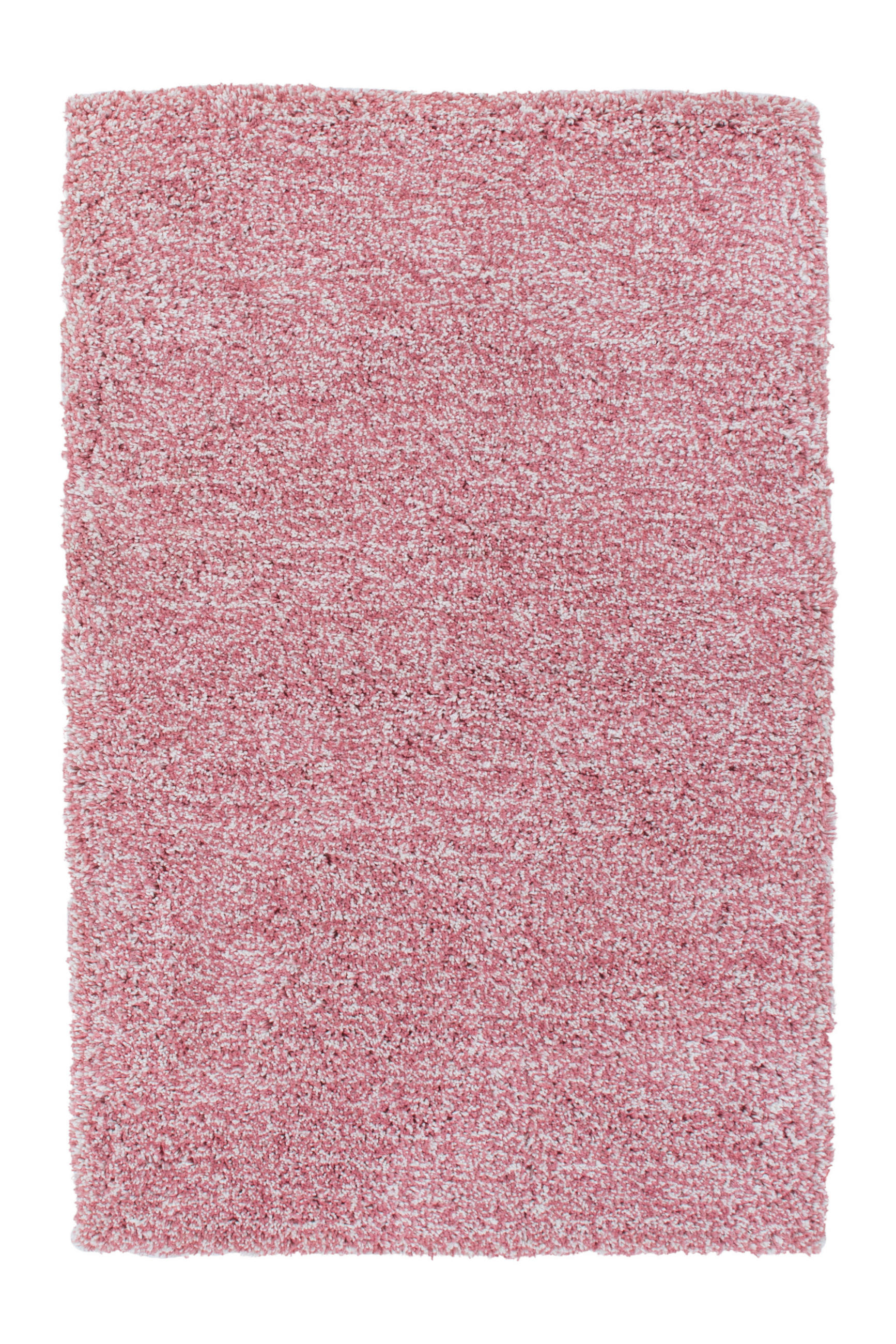 HOCHFLORTEPPICH 120/170 cm Creme, Rosa rechteckig  - Creme/Rosa, Basics, Textil (120/170cm) - Kayoom