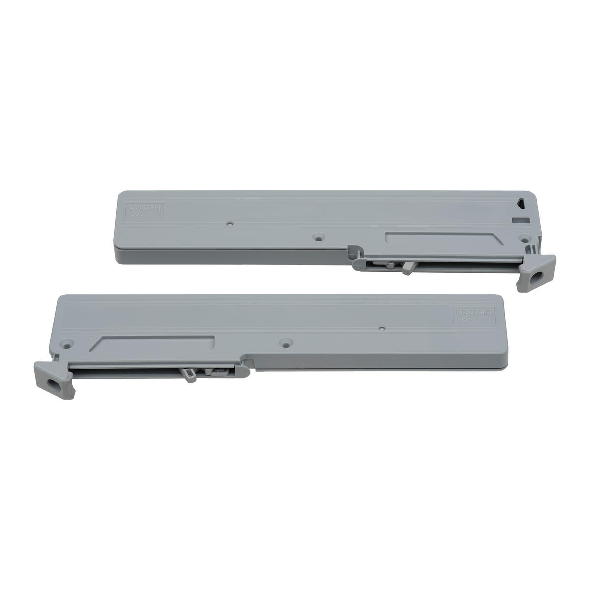 TLMIČ DVERÍ, sivá, 17,5/1,5/5,5 cm - sivá, Basics, plast (17,5/1,5/5,5cm) - Xora