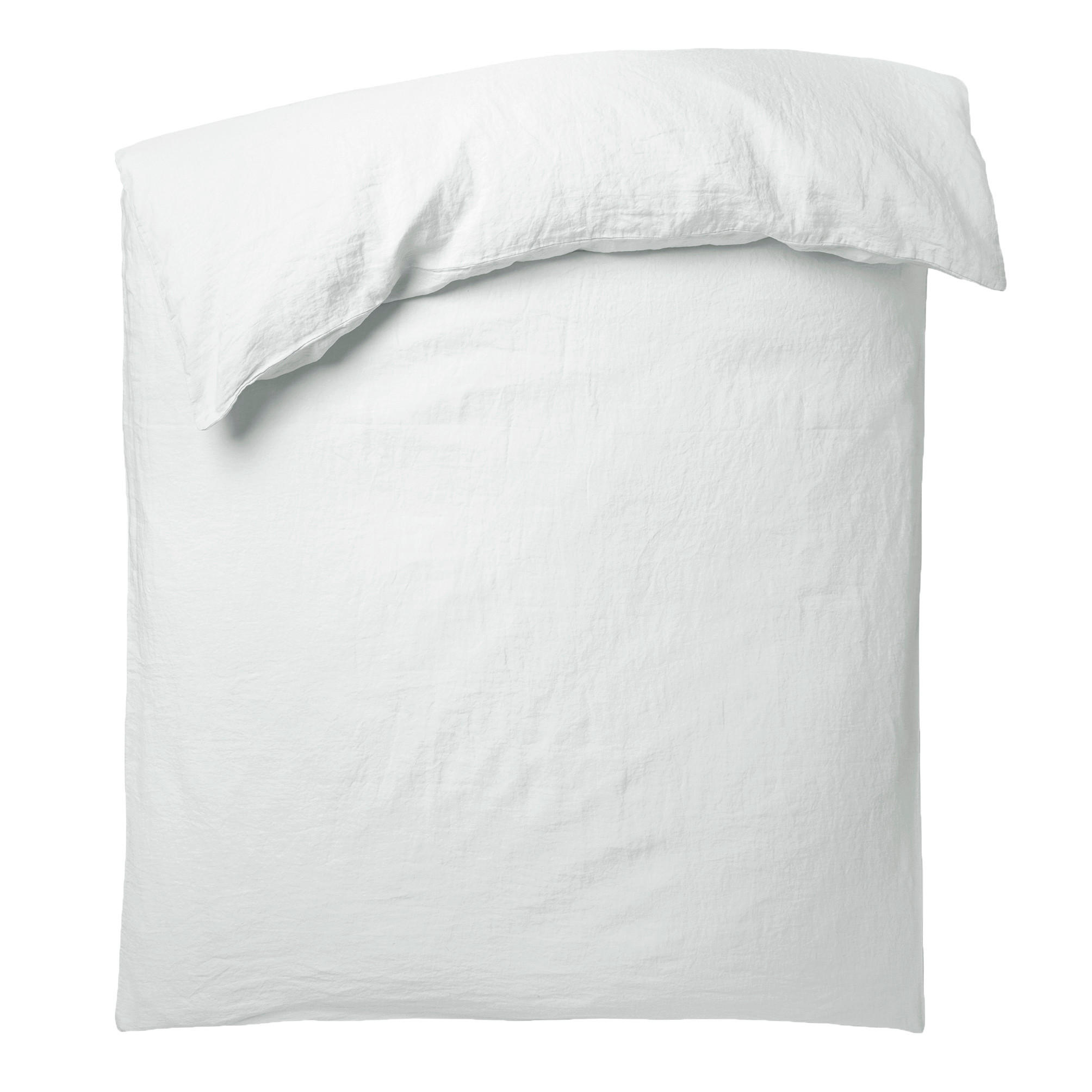BETTDECKENBEZUG Stay Weiß 155/220 cm zoeppritz since 1828  - Weiß, KONVENTIONELL, Textil (155/220cm) - Zoeppritz