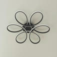 LED-DECKENLEUCHTE Matar 70/10 cm  - Schwarz, Design, Kunststoff/Metall (70/10cm) - Novel