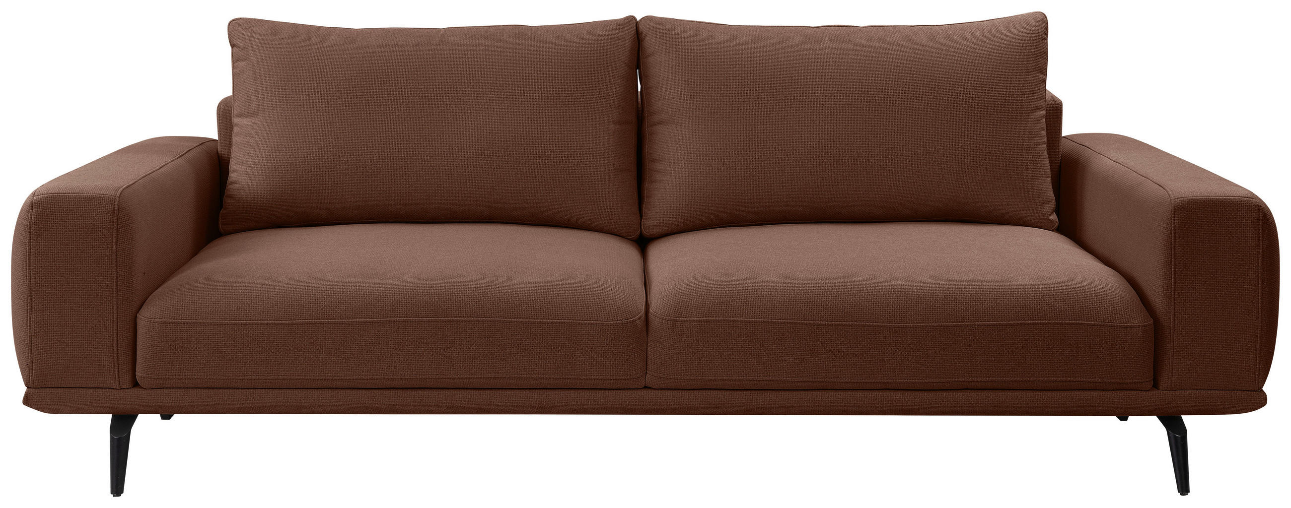 TROSED braon  - braon/crna, Moderno, tekstil/metal (242/89/115cm) - MID.YOU