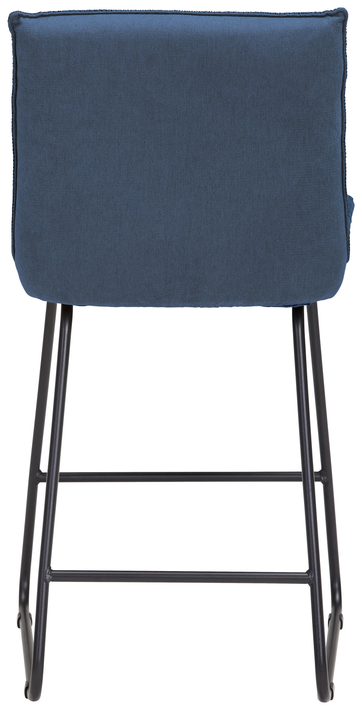 TRESENSTUHL Flachgewebe Blau, Schwarz, Dunkelblau Stahl Stoffauswahl, Typenauswahl, Gestellauswahl  - Blau/Schwarz, Design, Textil/Metall (48/92/54cm) - Dieter Knoll
