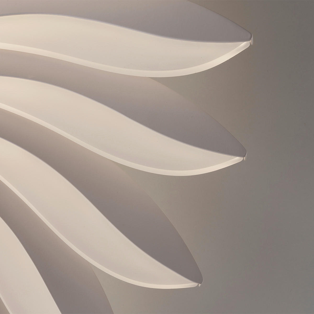 LED-DECKENLEUCHTE Luce Ambiente e Design 30/61,5 cm   - Weiß, LIFESTYLE, Kunststoff/Metall (30/61,5cm)