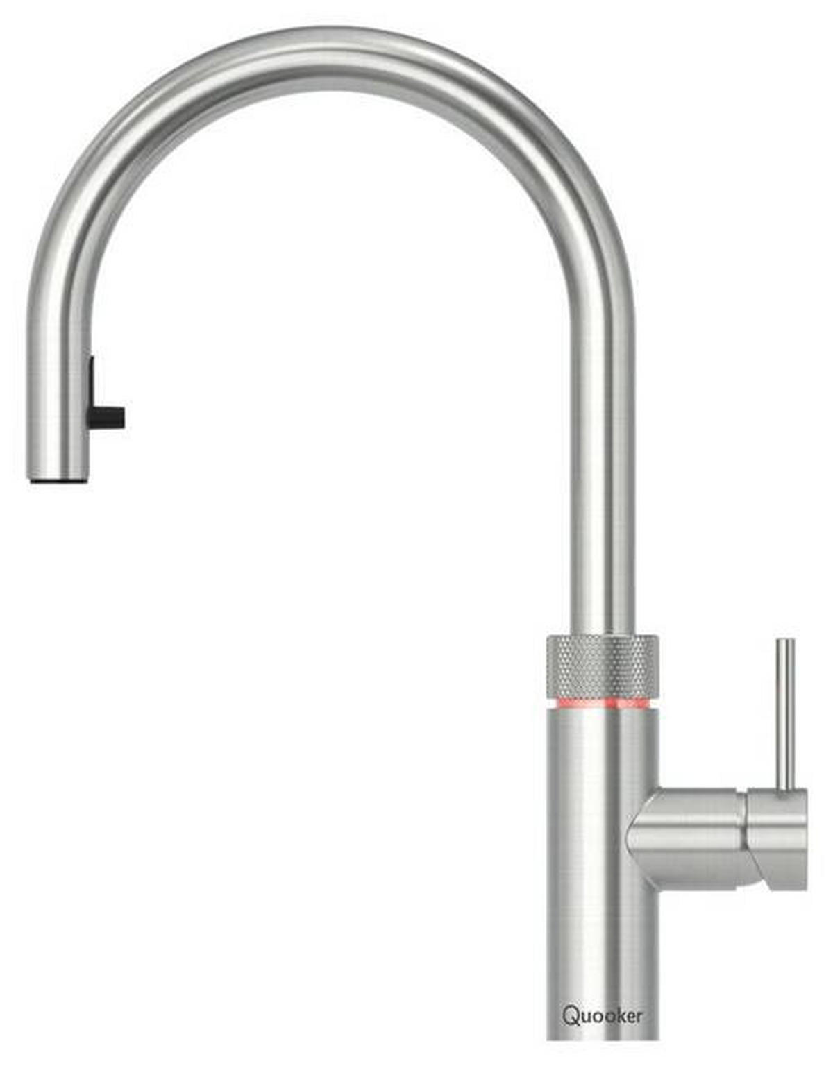 KÜCHENARMATUR 3XRVS  - Edelstahlfarben, Basics, Metall (24,3/41,1cm) - Quooker