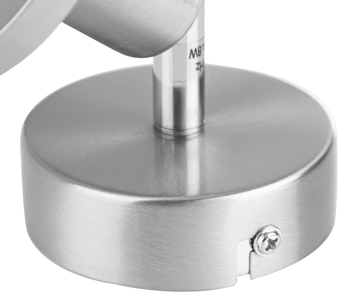 LED-STRAHLER 8/14 cm   - Nickelfarben, Design, Metall (8/14cm) - Globo