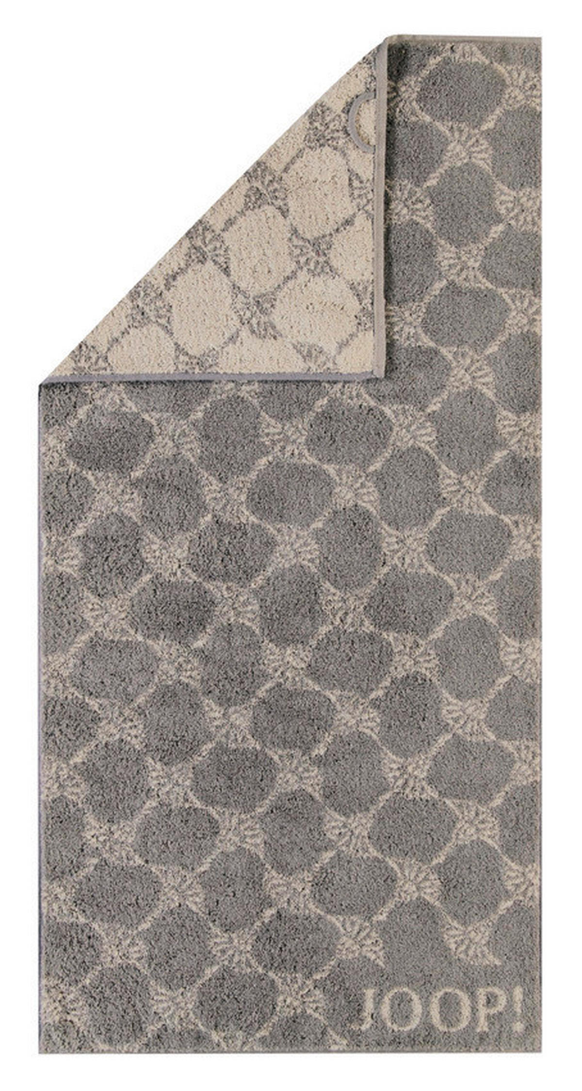 DUSCHTUCH CORNFLOWER 80/150 cm  - Graphitfarben, Design, Textil (80/150cm) - Joop!