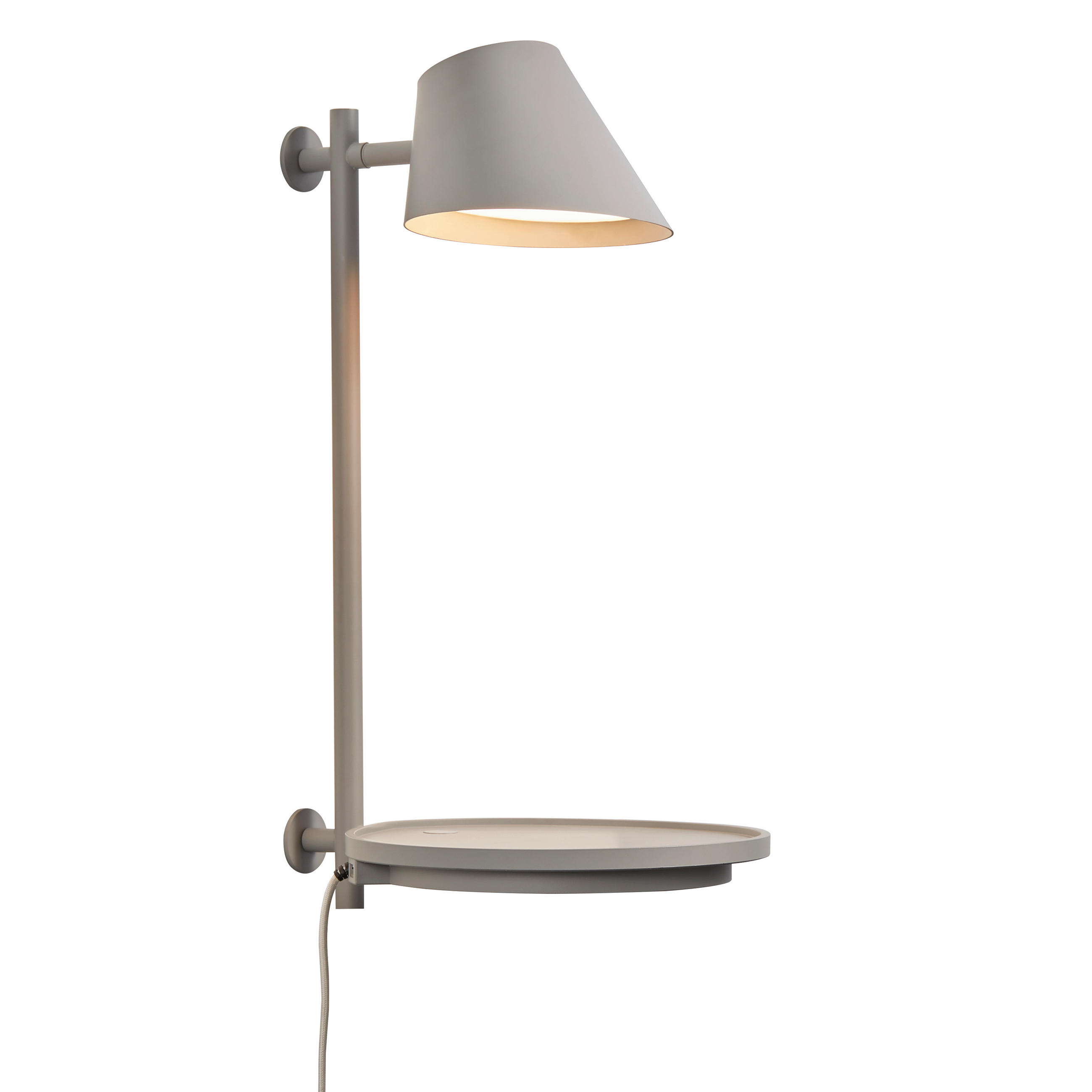 WANDLEUCHTE 14,5/44,5 cm   - Grau, Design, Metall (14,5/44,5cm) - Nordlux
