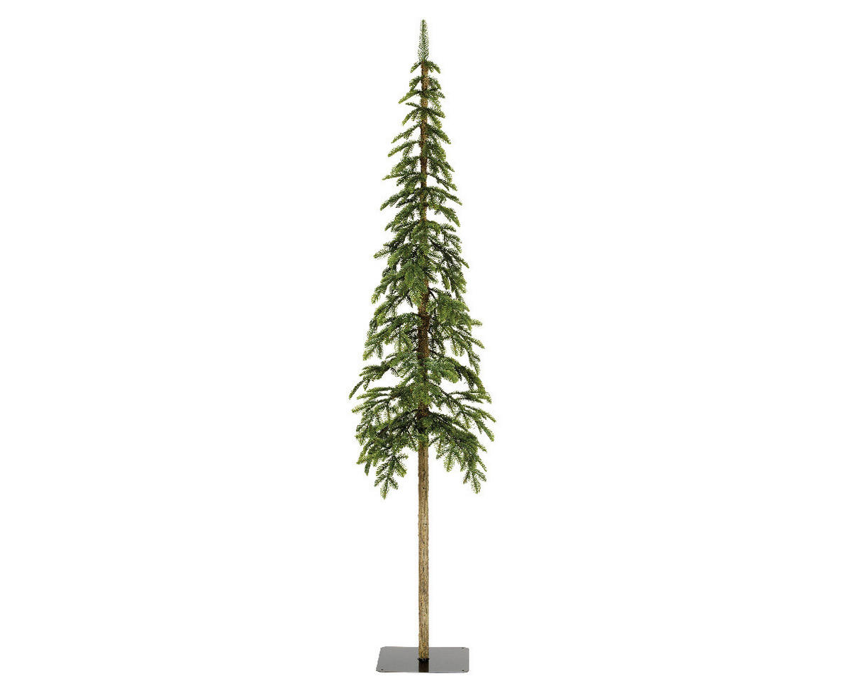 BOŽIČNA JELKA 210 cm  - zelena, Basics, kovina/umetna masa (50/210cm) - X-Mas