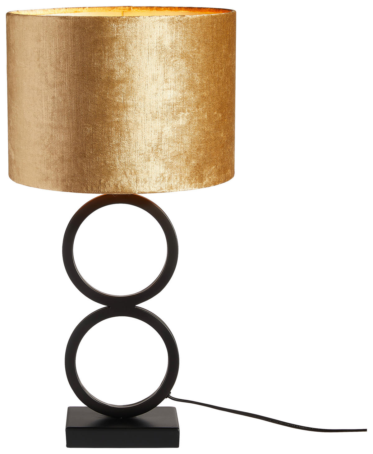 TISCHLEUCHTE Stelios 15/10/36 cm   - Schwarz, Design, Metall (15/10/36cm) - Light & Living