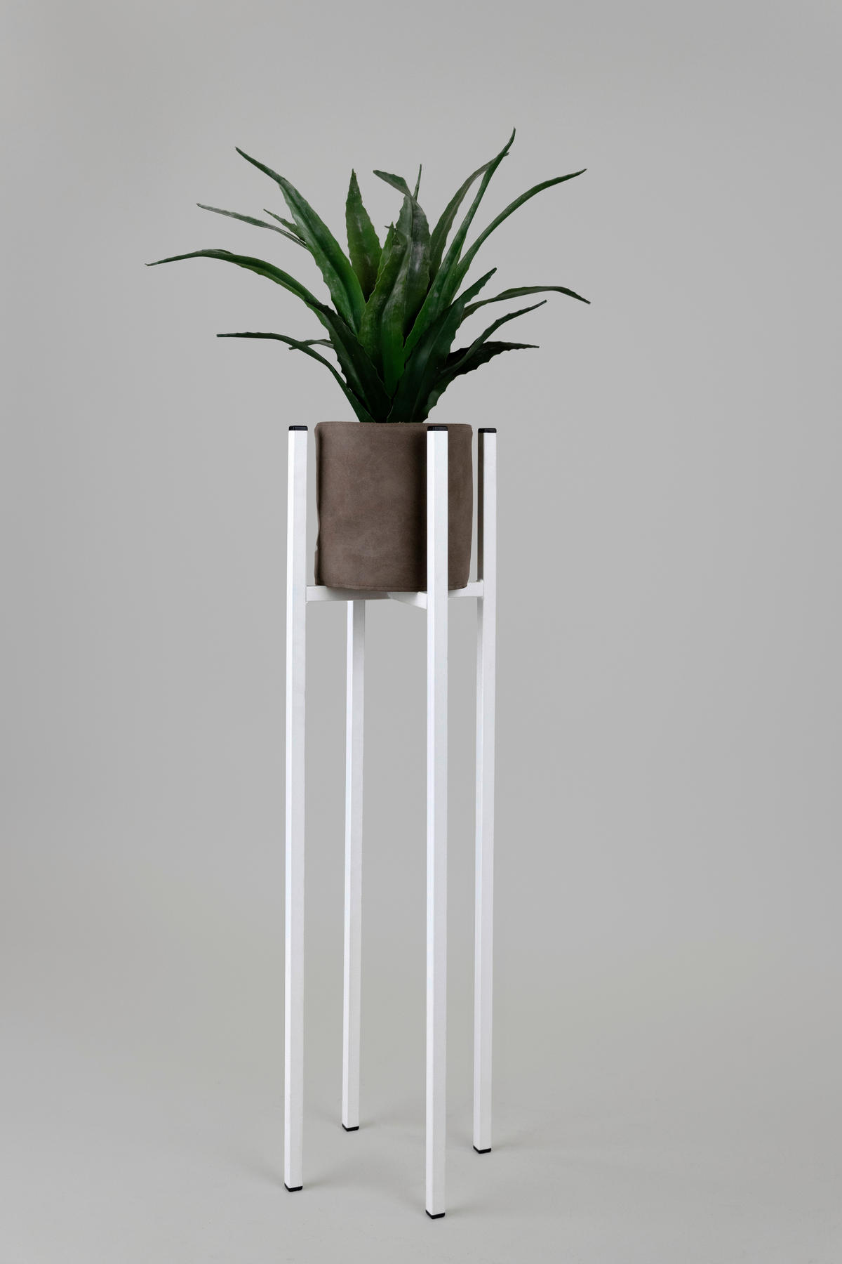 BLUMENSTÄNDER in Metall  - Weiß, Basics, Metall (22/60/22cm)