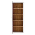 GARDEROBENSCHRANK  in 65/181/37 cm  - Eichefarben/Anthrazit, Design, Holzwerkstoff/Metall (65/181/37cm) - Xora