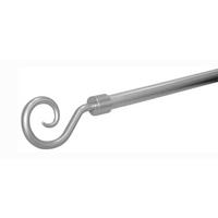 SET GALERIE PERDEA 130-240 cm  - argintiu, Basics, plastic/metal (130-240cm) - Boxxx