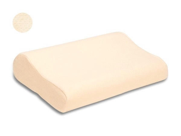 ANATOMSKI VZGLAVNIK MEMO 38/53 cm  - bela, Konvencionalno, tekstil (38/53cm) - Sleeptex