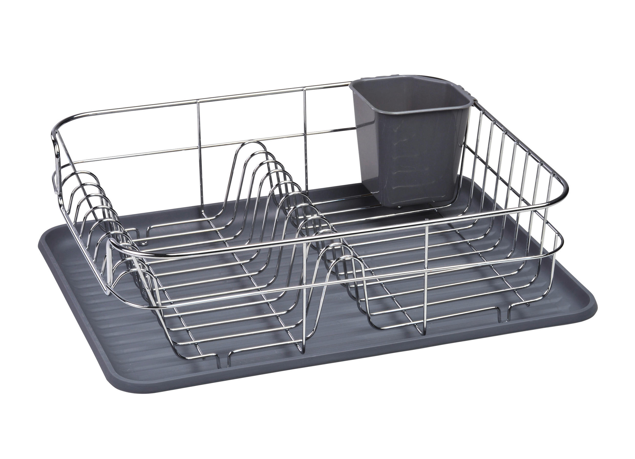 ODKVAPKÁVAČ NA RIAD - sivá/strieborná, Basics, kov/plast (39,5/12,5/32cm) - Justinus