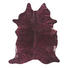 RINDERFELL 1,60/2,50 cm Alufarben, Bordeaux - Bordeaux/Alufarben, Design, Leder/Weitere Naturmaterialien (1,60/2,50cm) - Linea Natura RINDERFELL 1,60/2,50 cm Alufarben, Bordeaux - Bordeaux/Alufarben, Design, Leder/Weitere Naturmaterialien (1,60/2,50cm) - Linea Natura