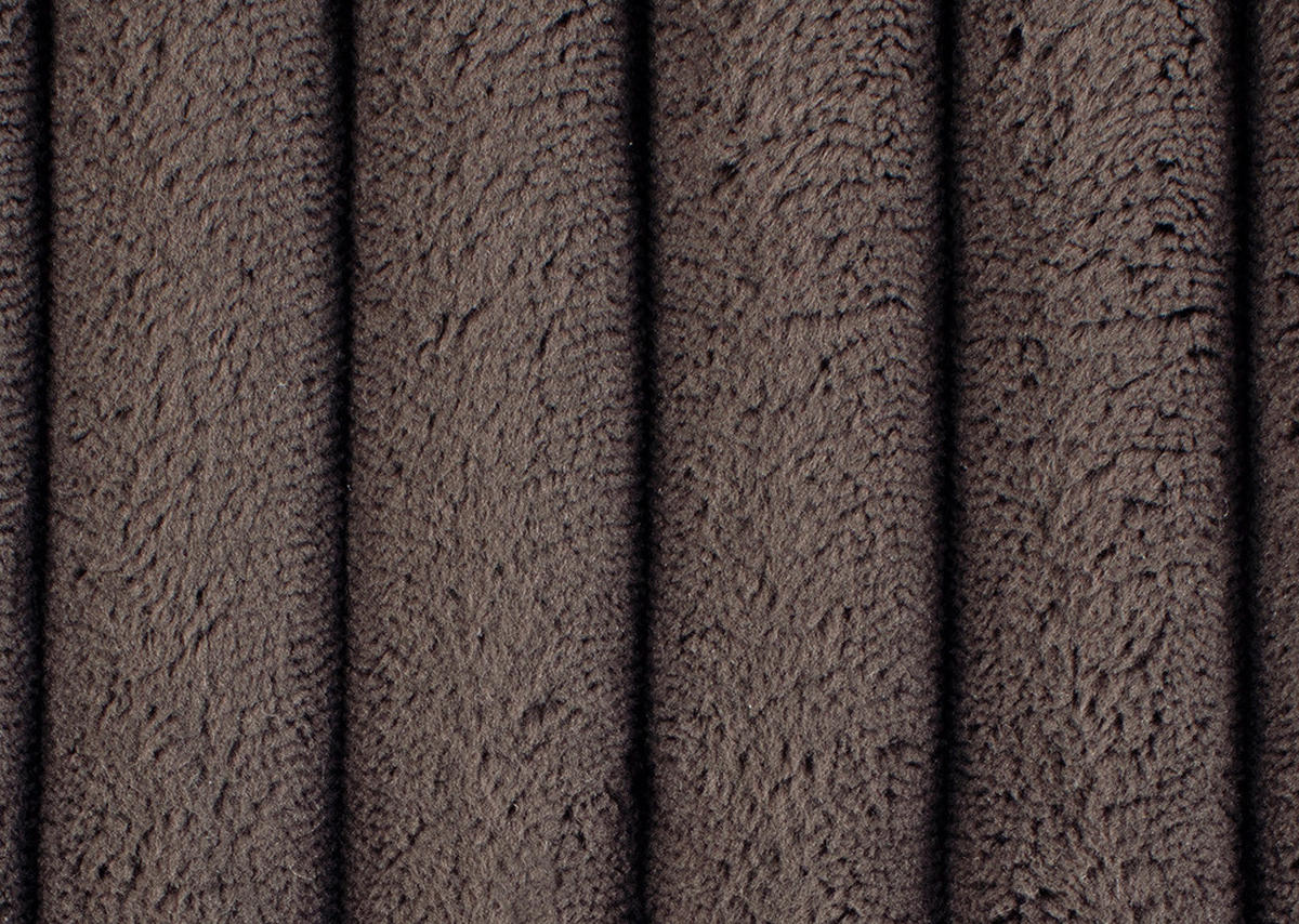 SCHLAFSOFA in Cord, Plüsch Dunkelbraun  - Dunkelbraun/Schwarz, Modern, Kunststoff/Textil (240/90/120cm) - Carryhome