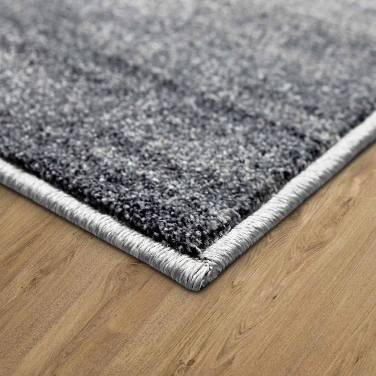 WEBTEPPICH 80/150 cm Mercur Anthrazit  - Anthrazit, Design, Kunststoff/Textil (80/150cm) - Novel