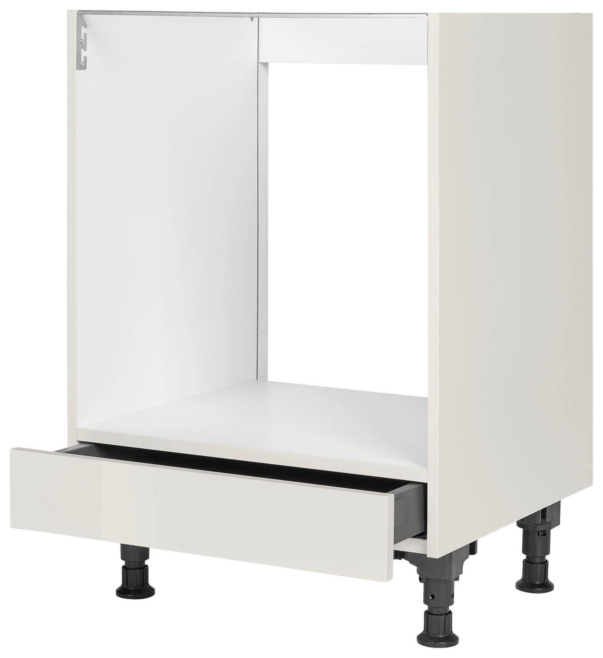 HERDUMBAUSCHRANK 60/87/56 cm  in Hellgrau  - Hellgrau, MODERN, Holzwerkstoff (60/87/56cm) - Nobilia