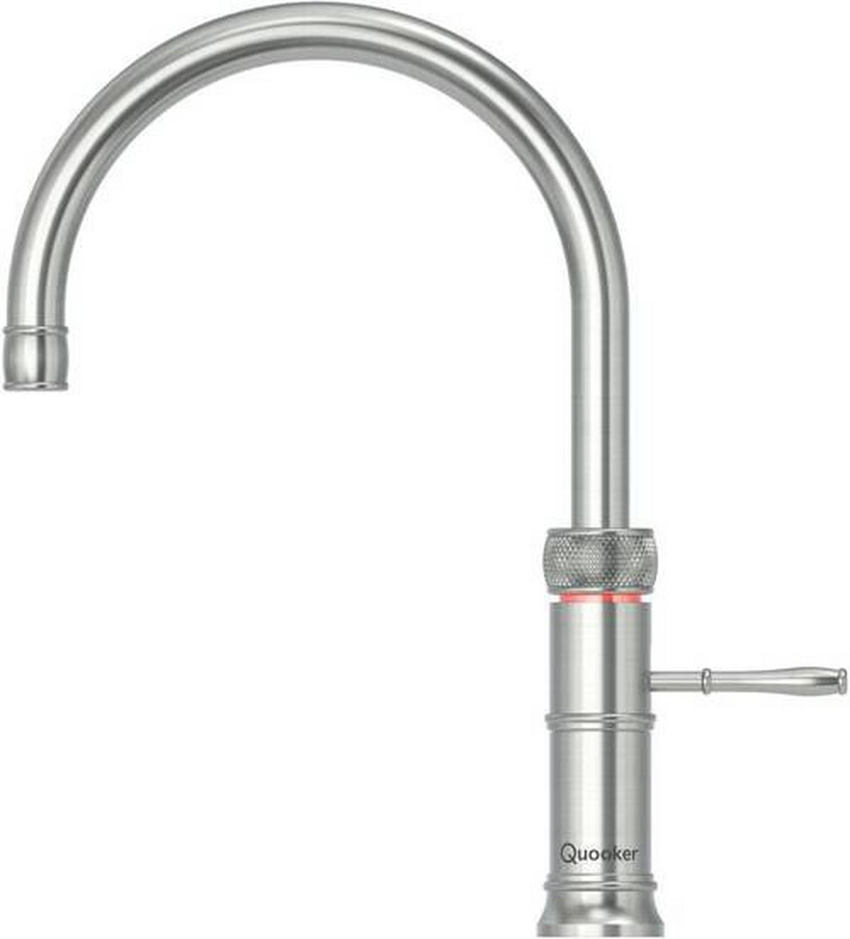 KÜCHENARMATUR - Edelstahlfarben, Basics, Metall (24,5/36,6cm) - Quooker