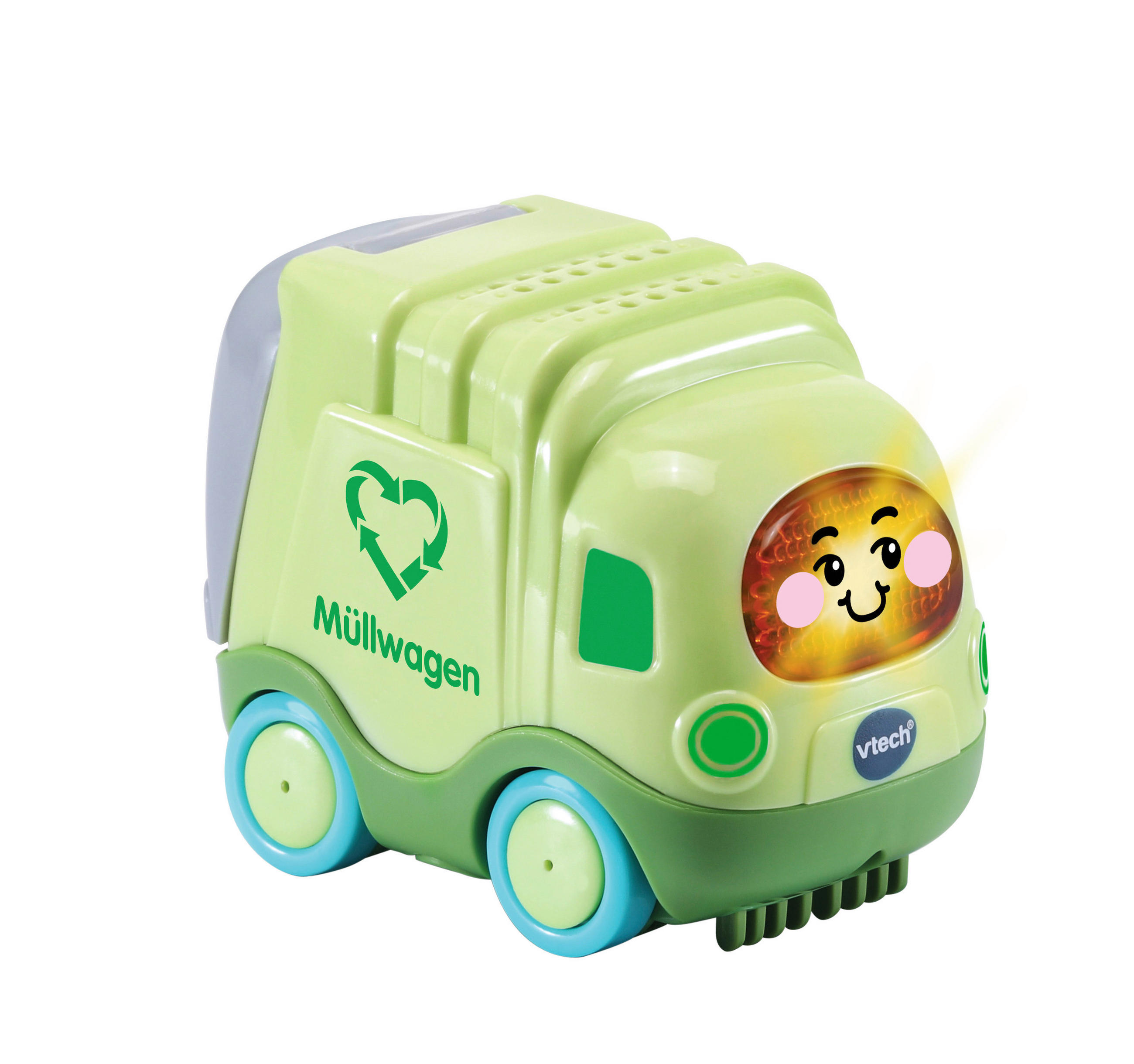 SPIELZEUGAUTO - Multicolor/Grün, Basics, Kunststoff (11,5/10,8/6,8cm) - Vtech