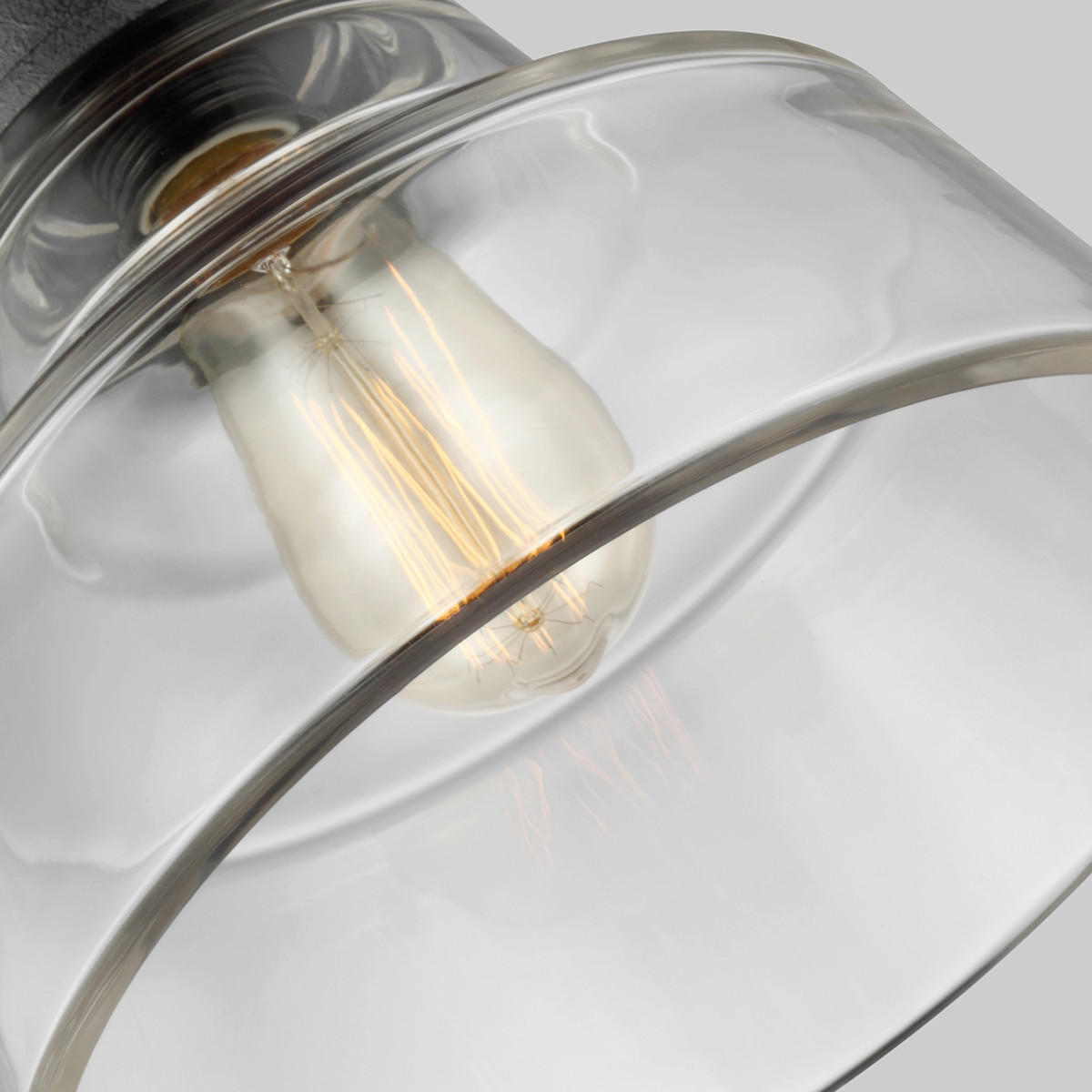 HÄNGELEUCHTE 25.4/30.1 cm    - Messingfarben/Zinkfarben, Konventionell, Glas/Metall (25.4/30.1cm) - Elstead Lighting