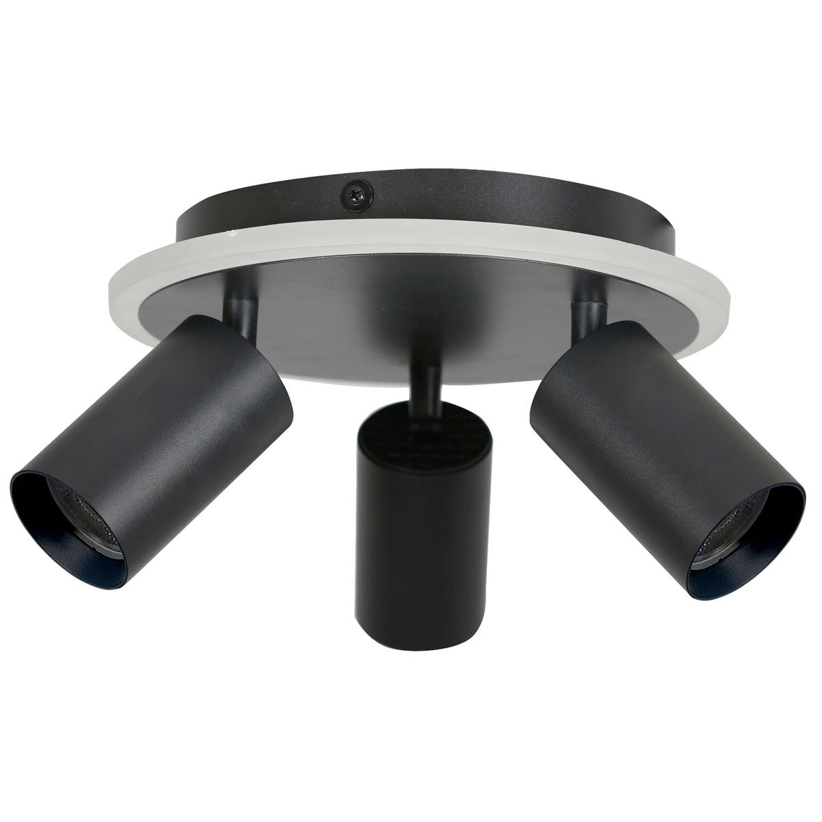 LED-DECKENSTRAHLER Parma  14/24/24 cm  - Schwarz, Design, Metall (14/24/24cm)