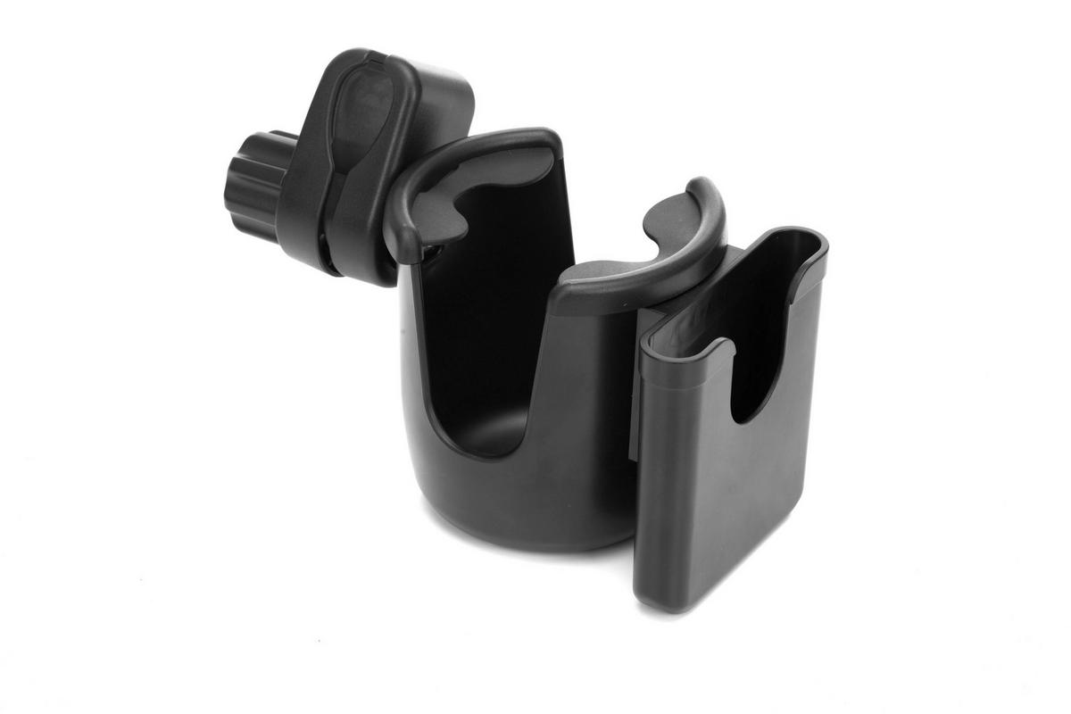 FLASCHENHALTER Deluxe  - Schwarz, Basics, Kunststoff (10/19/9cm) - My Baby Lou