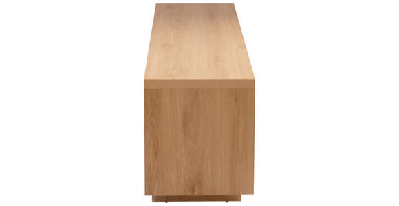 LOWBOARD  in 162/49/40 cm  - Weiß Hochglanz/Eichefarben, KONVENTIONELL, Holzwerkstoff (162/49/40cm) - Xora