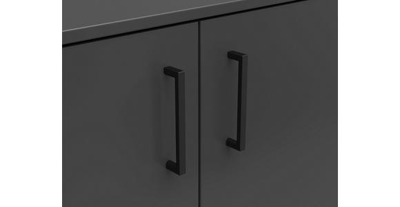 KOMMODE 80/83/52 cm in Graphitfarben - Anthrazit/Schwarz, MODERN, Holzwerkstoff/Kunststoff (80/83/52cm) - Carryhome