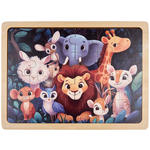 PUZZLE - Multicolor, Trend, Holzwerkstoff (30/22/0,8cm) - My Baby Lou