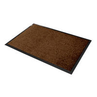 SCHMUTZFANGMATTE - Braun, Basics, Kunststoff/Textil (60/80cm)